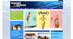 Desktop Screenshot of museeduleman.ch